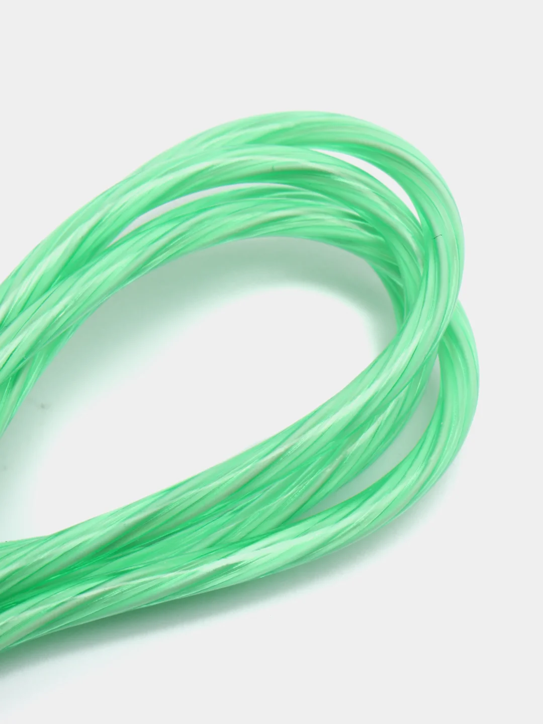 Зеленый кабель зарядки Micro-USB, Type-C, 8PIN-lightning, с подсветкой