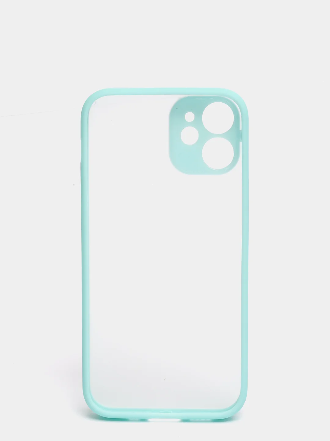 Бирюзовый чехол iPhone 12 mini матовый