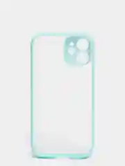 Бирюзовый чехол iPhone 12 mini матовый
