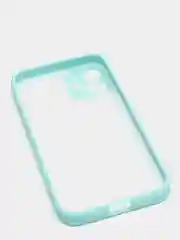 Бирюзовый чехол iPhone 12 mini матовый