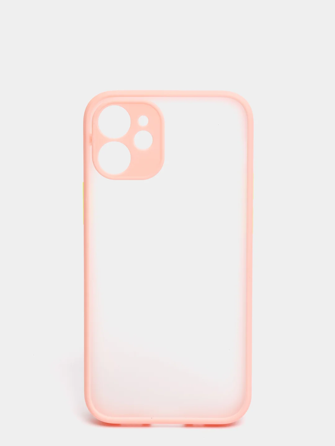 Розовый чехол iPhone 12 mini матовый