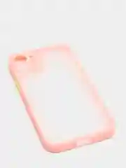 Розовый чехол iPhone 12 mini матовый