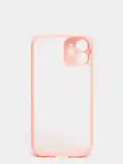 Розовый чехол iPhone 12 mini матовый