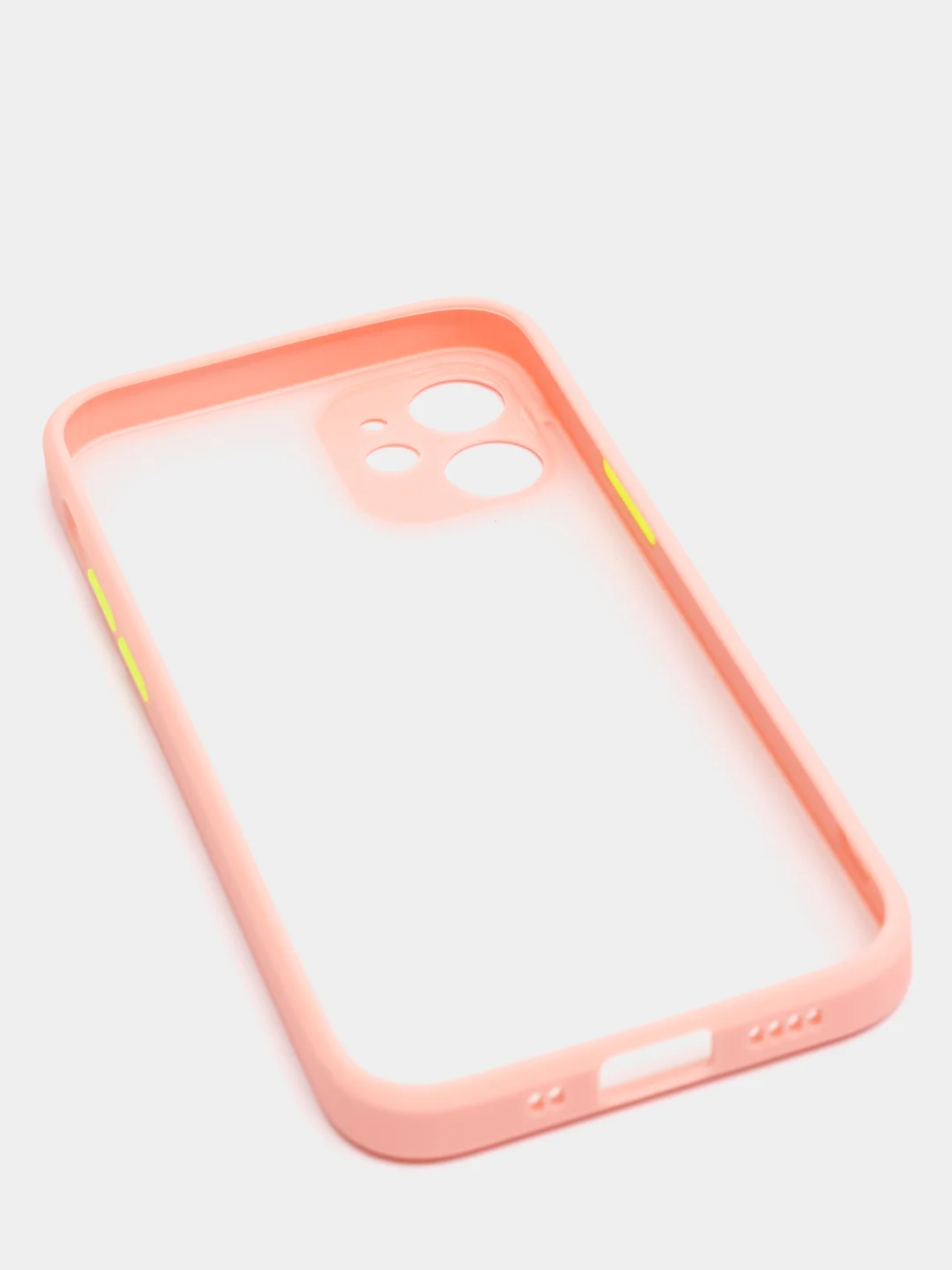 Розовый чехол iPhone 12 mini матовый