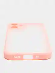 Розовый чехол iPhone 12 mini матовый