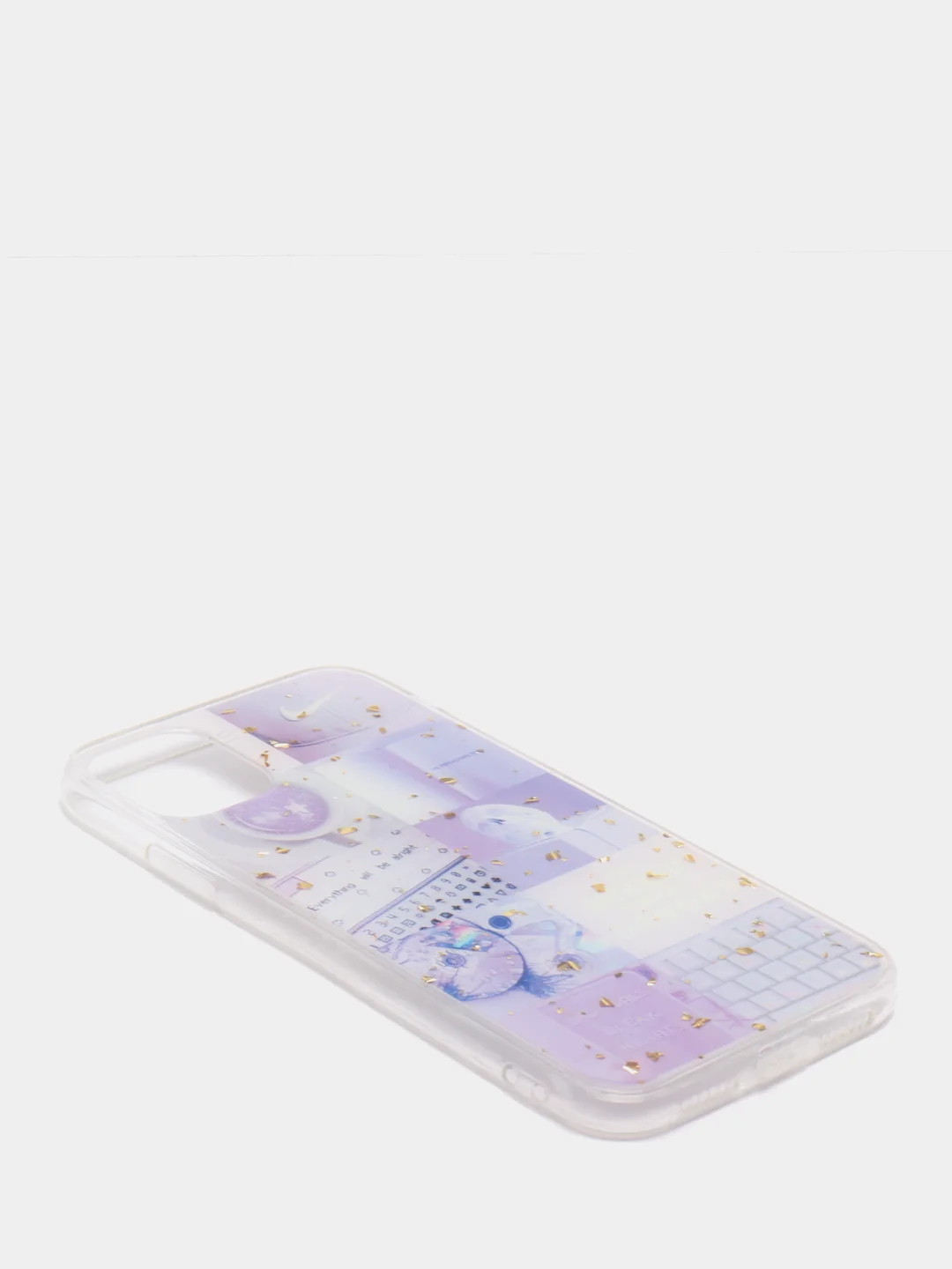 Лавандовый чехол для iPhone 11, с принтом
