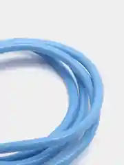 Голубой кабель зарядки Micro-USB, Type-C, 8PIN-lightning, с подсветкой