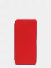Красный чехол книжка на Tecno Spark 8C / Tecno Spark Go 2022