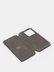 Черный чехол книжка на Tecno Spark 8C / Tecno Spark Go 2022