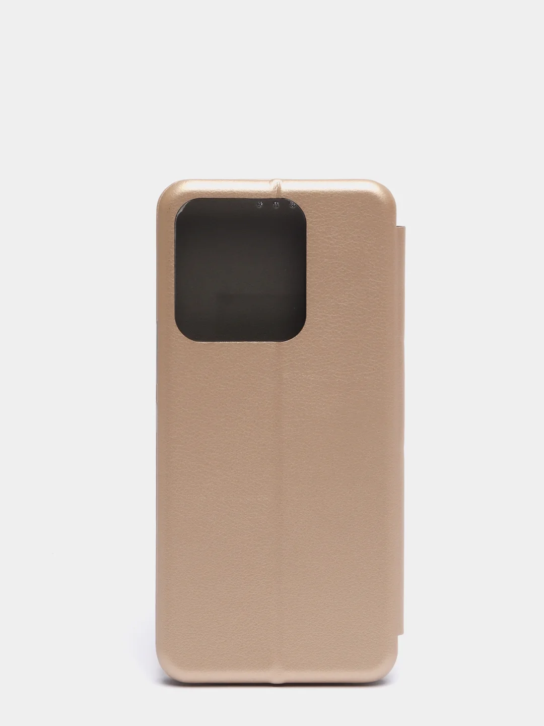 Золотой чехол книжка на Tecno Spark 8C / Tecno Spark Go 2022