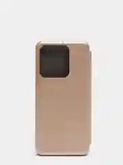 Золотой чехол книжка на Tecno Spark 8C / Tecno Spark Go 2022