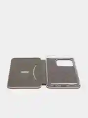 Золотой чехол книжка на Tecno Spark 8C / Tecno Spark Go 2022