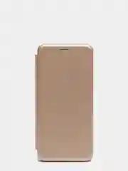 Золотой чехол книжка на Tecno Spark 8C / Tecno Spark Go 2022