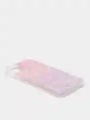 Сиреневый чехол для iPhone 11, с принтом