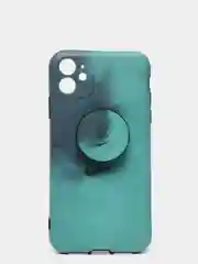 Индиго чехол для iPhone 11, с принтом