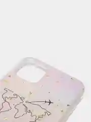 Пастельно-коралловый чехол для iPhone 11, с принтом
