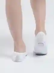 Белый балетки спортивные