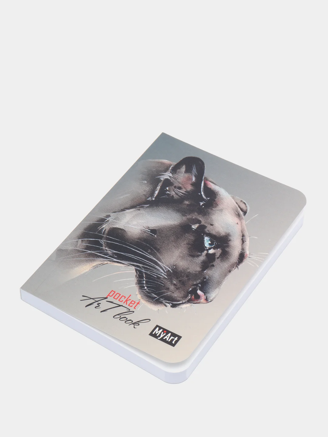 Багровый скетчбук MyArt Pocket Artbook, А6, без линовки, 100 г/м2, 80 листов. Проф-Пресс