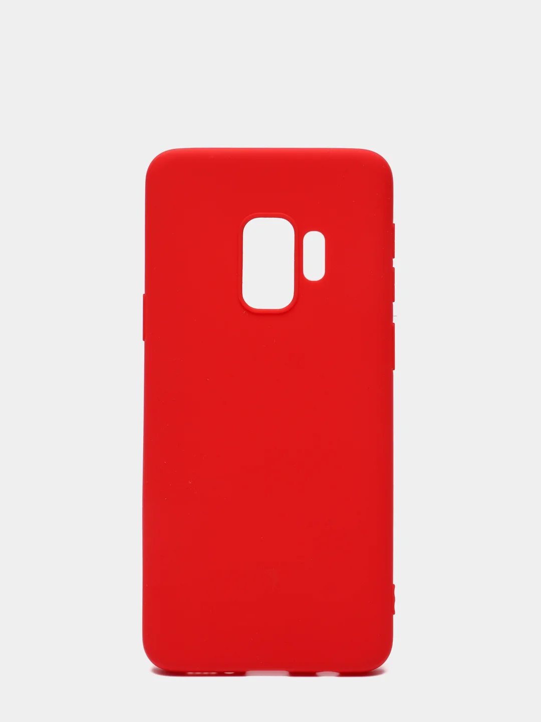 Красный чехол на Samsung (Самсунг) S8, S9, S9 plus, S10, S10 plus, S10e