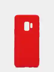 Красный чехол на Samsung (Самсунг) S8, S9, S9 plus, S10, S10 plus, S10e