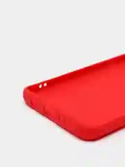 Красный чехол на Samsung (Самсунг) S8, S9, S9 plus, S10, S10 plus, S10e