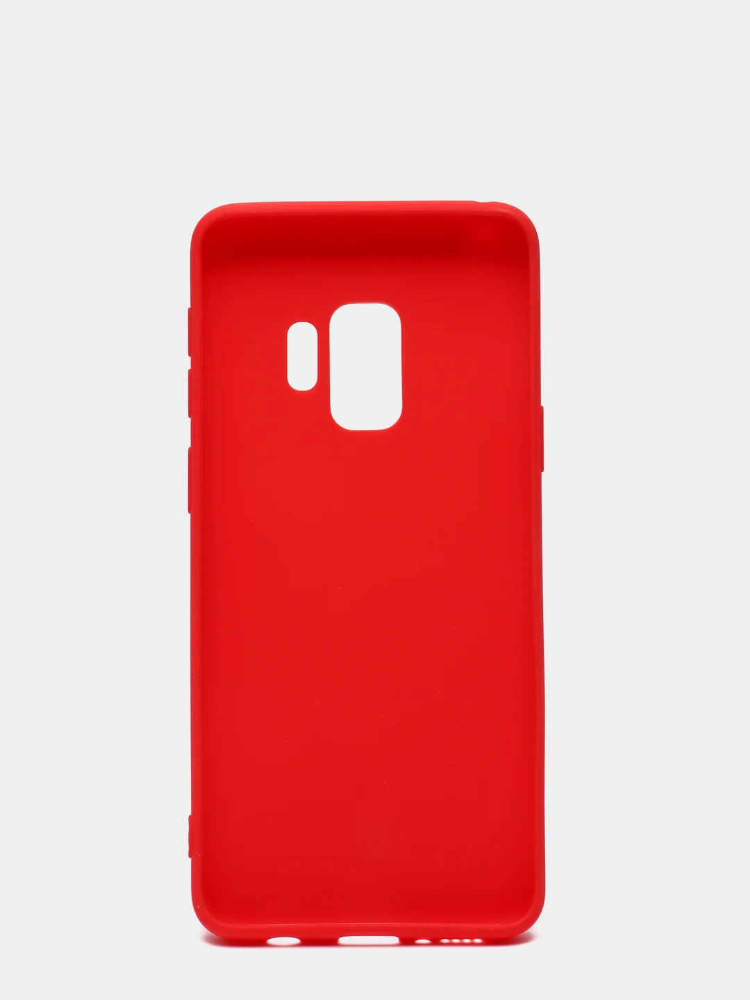 Красный чехол на Samsung (Самсунг) S8, S9, S9 plus, S10, S10 plus, S10e
