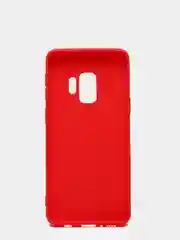 Красный чехол на Samsung (Самсунг) S8, S9, S9 plus, S10, S10 plus, S10e