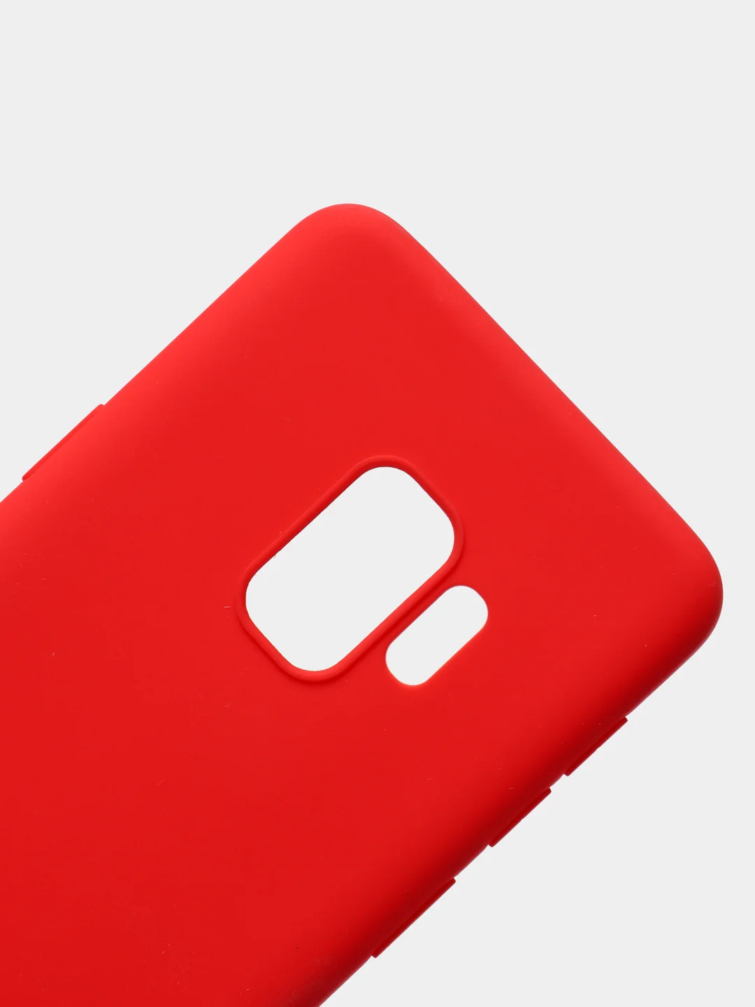 Красный чехол на Samsung (Самсунг) S8, S9, S9 plus, S10, S10 plus, S10e
