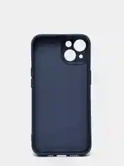 Темно-синий чехол на айфон (iPhone) 13 / 13 Pro / 13 Pro Max силиконовый про макс
