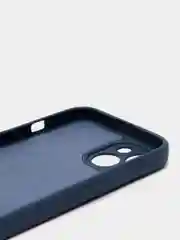 Темно-синий чехол на айфон (iPhone) 13 / 13 Pro / 13 Pro Max силиконовый про макс