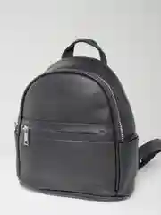 Черный рюкзак женский кожаный