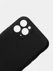 Черный чехол для iPhone 11 / XR / 7 / 8 / SE2 / X / XS / 12 Pro Max, силиконовый