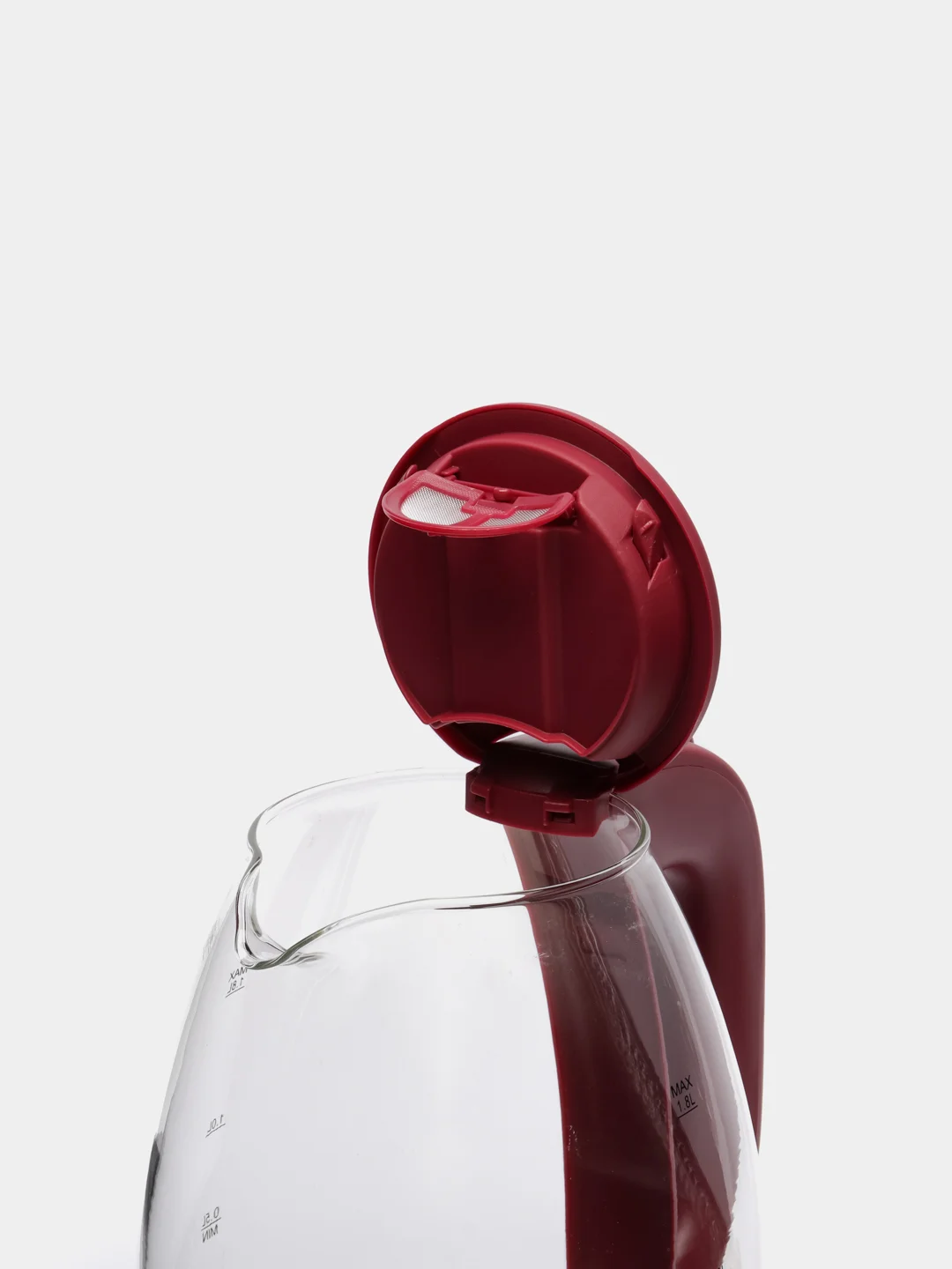 Чайник электрический BRAYER BR1045RD 1,8 л стеклянный