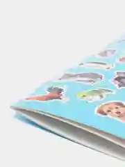 Наклейки для блокнота "Мир животных", 100 штук