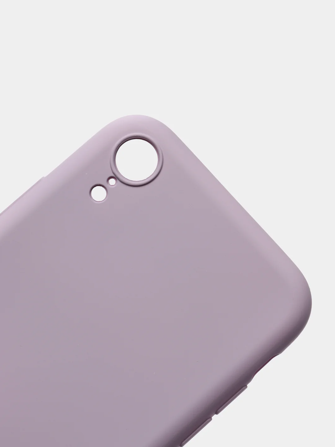 Лавандовый чехол для iPhone 11 / XR / 7 / 8 / SE2 / X / XS / 12 Pro Max, силиконовый
