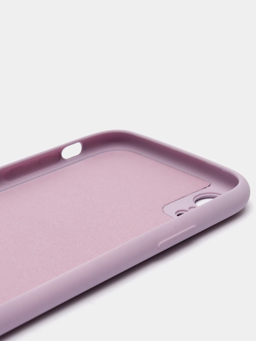 Лавандовый чехол для iPhone 11 / XR / 7 / 8 / SE2 / X / XS / 12 Pro Max, силиконовый