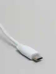 Белый кабель USB 2.4A для micro-USB Hoco X1 TPE 1/2 метра БЫСТРАЯ ЗАРЯДКА, дата кабель