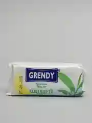 Белый мыло туалетное Grendy, детское, банное 75 гр, 90/100 гр
