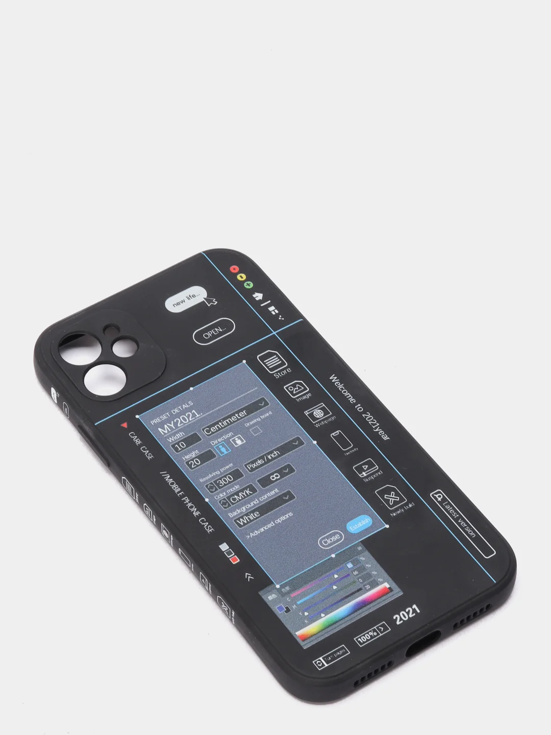 Чехол iPhone айфон 11, 13, 13 Pro с принтом Фотошоп fqajy