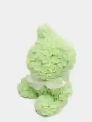 Лайм мыло ручной работы "Мишка из роз"