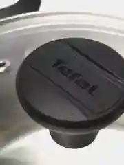 Серый кастрюля со стеклянной крышкой Tefal, для индукционной плиты, 24 см, 5 л