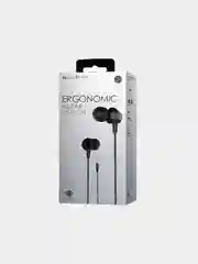 Черный наушники c микрофоном Borofone BM20 DasMelody, внутриканальные, 2 цвета