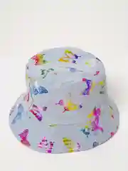 Голубой панама двусторонняя, пляжная