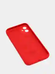 Кораллово-розовый чехол Silicone Case для iPhone 13 /11/12/12 ProMax с защитой камеры с бархатной подкладкой