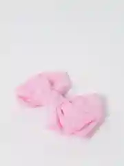 Розовый бант для волос, на зажиме / Школьные банты /