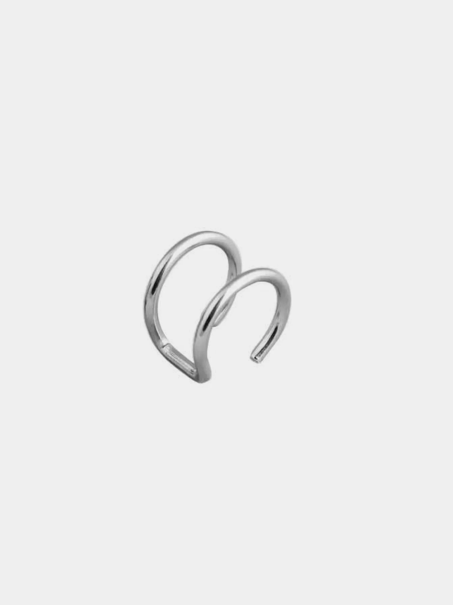 Серьга-кафф из медицинской стали, 1 штука