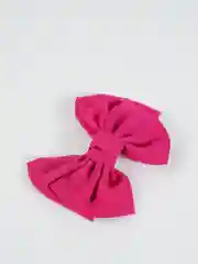 Фуксия бант для волос, на зажиме / Школьные банты /