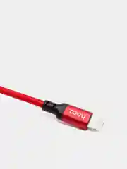 Красный кабель HOCO X14 Lightning, Micro-USB для android Type-C