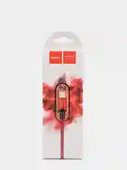 Красный кабель HOCO X14 Lightning, Micro-USB для android Type-C