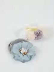 Серый детская повязка на голову